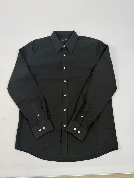 HCP1106200 Hard Slog Men's Harper LS Shirt Black Shirt