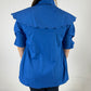 LJC5360 LJC Flinders Cotton Blouse - Royal Blue