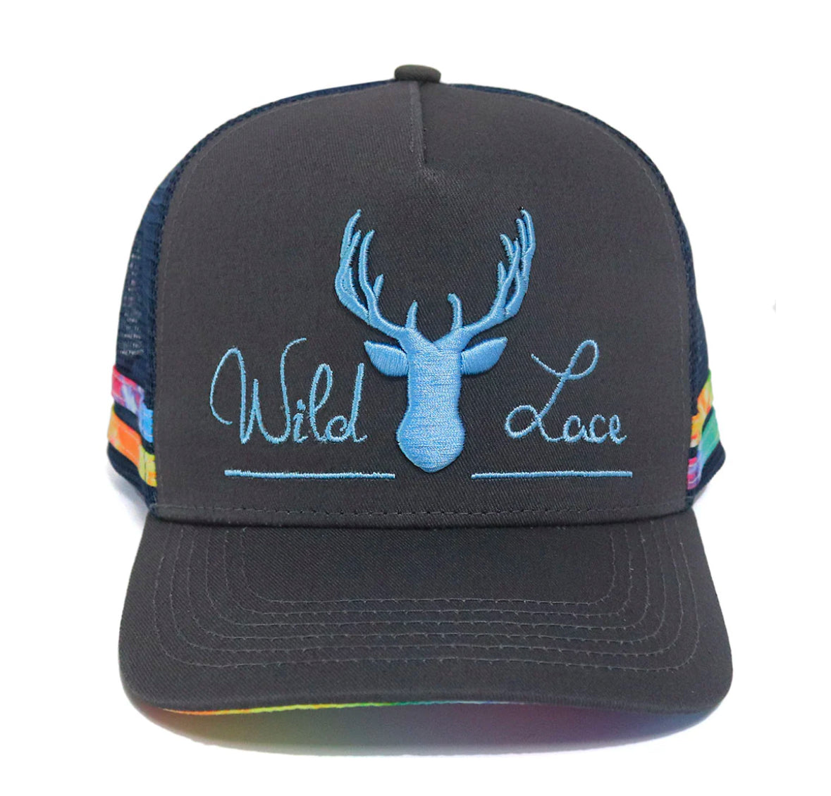 33441 Wild Lace Tie Dye Trucker Cap