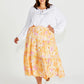 16921SWSS Montana Women's Boho Tiered Skirt