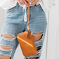 MYSZIPROUWALDISTAN   Mystique Zip Round Wallet - Distressed Tan