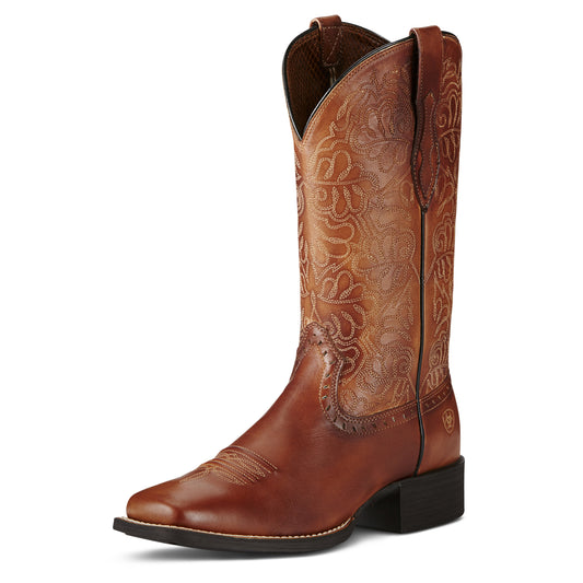 10019905 Ariat Women's Round Up Remuda Naturally Rich