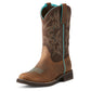 10021457 Ariat Women's Delilah Round Toe Distressed Brown C Wide