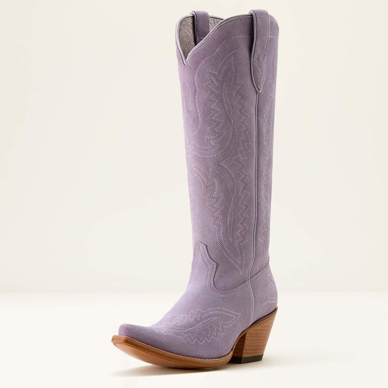 10063994 Ariat Women's Casanova X Toe Western Boot Misty Lavender