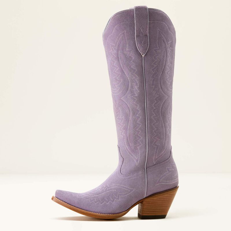 10063994 Ariat Women's Casanova X Toe Western Boot Misty Lavender