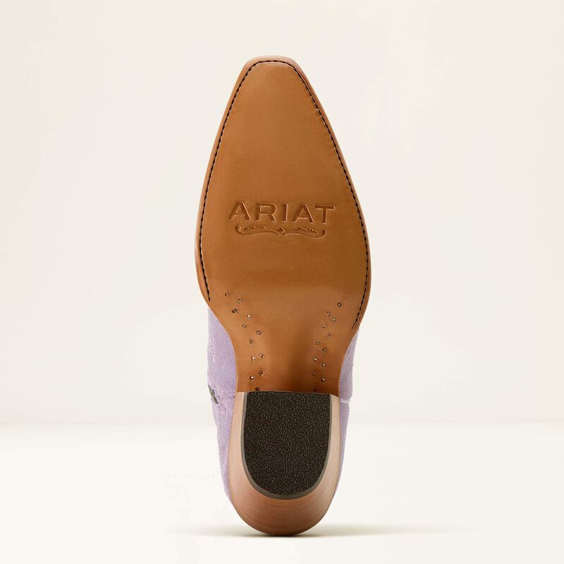 10063994 Ariat Women's Casanova X Toe Western Boot Misty Lavender