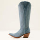 10064079 Ariat Women's Casanova X Toe Western Boot Vintage Denim