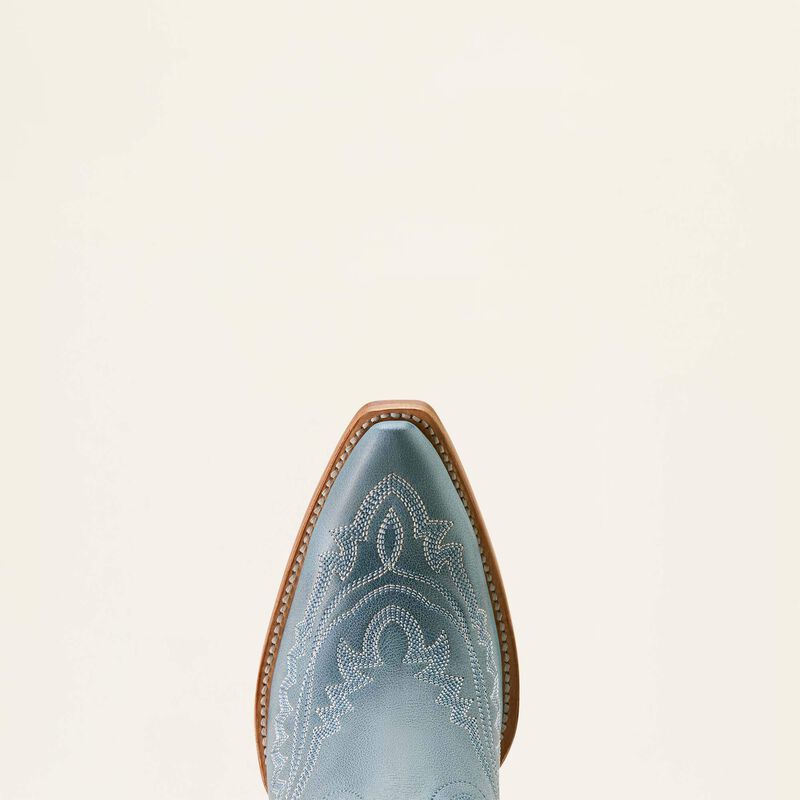 10064079 Ariat Women's Casanova X Toe Western Boot Vintage Denim