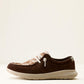 10080390 Ariat Women's Hilo Coffee Bean Suede/Speckled Cow Print