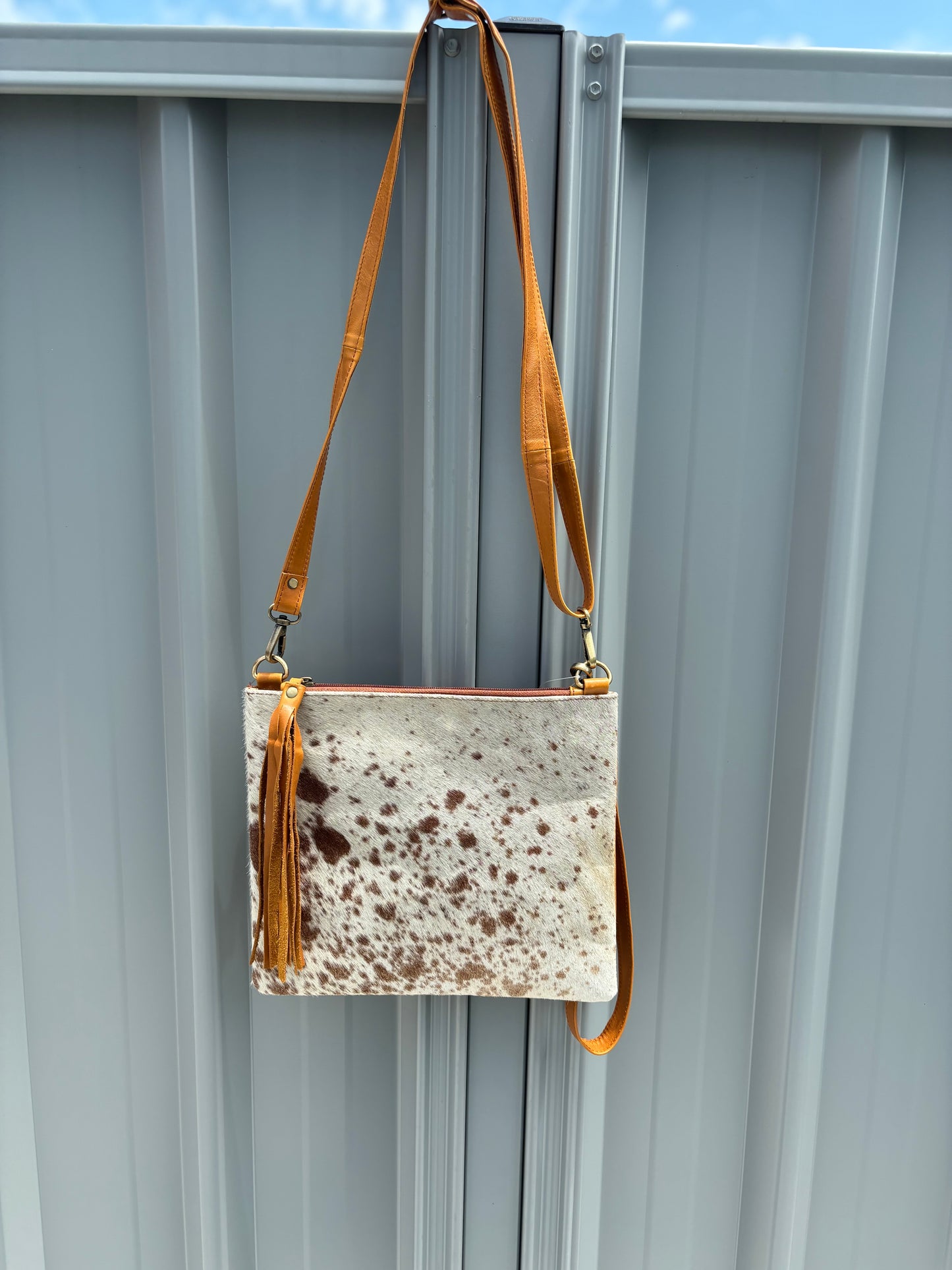 35358 Mila Cow Hide Handbag