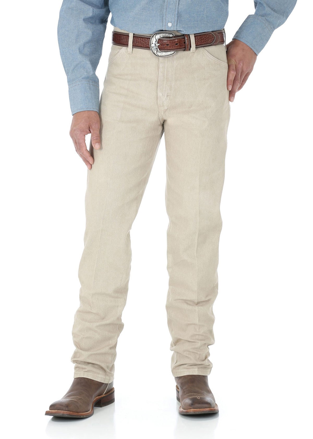 13MWZTN Wrangler Men's Cowboy Cut Original Jean 34 Leg