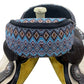 177912 Showman Blue Aztec Print Insulated Nylon Saddle Pouch