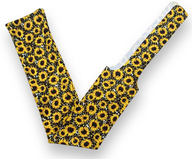 178002 Showman Sunflower & Cheetah Lycra Slip Tail Bag – RAYVIEW