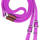 19583 Showman Premium 8'' Braided Nylon Reins
