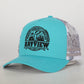 0211   Rayview logo cap Turquoise