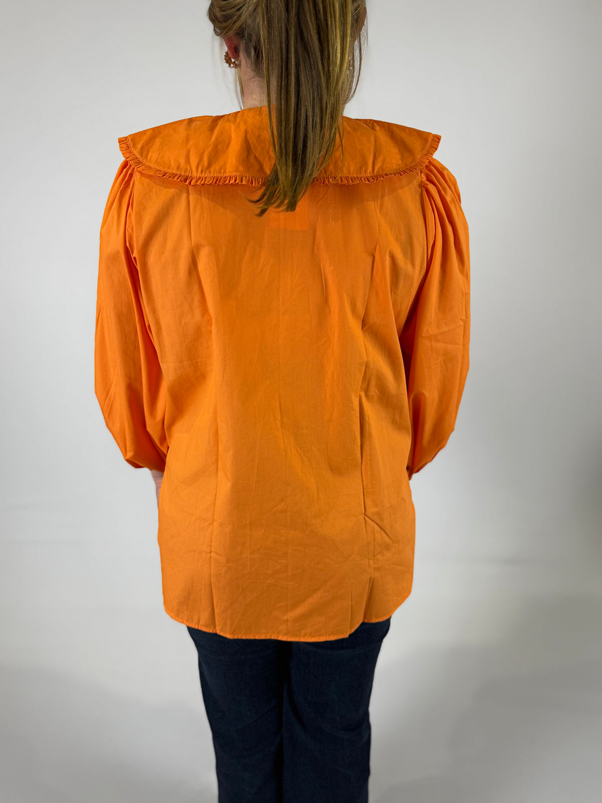LJC5366 LJC Birdie Cotton Shirt - Orange