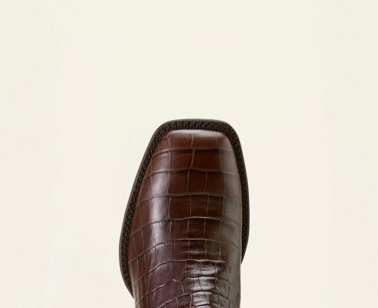 10074162 Ariat Mens Booker Chelsea Western Square toe Croc Print