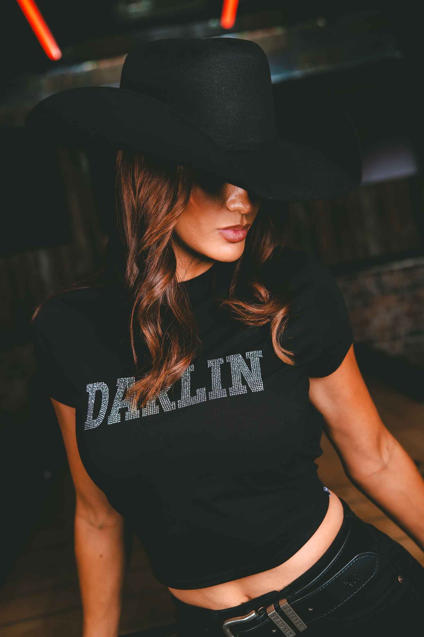 225119RW-BLK Ringers Western Women's Darlin T-Shirt Black