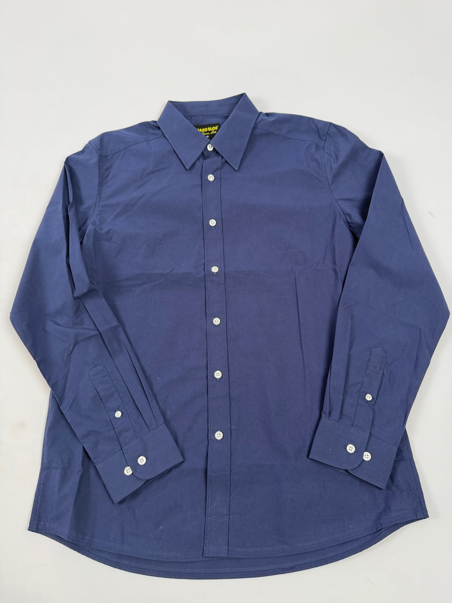 HCP1106200 Hard Slog Men's Harper LS Shirt Navy Shirt