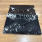 DE345 Cow Hide Envelope Clutch