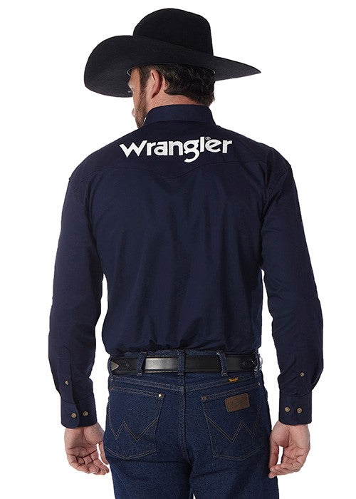 MP2327N Wrangler Men's USA Logo LS shirt