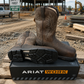 10074289 Ariat Men's Workhog XT H20 West Carbon Toe Bruin Brown/Mocha