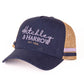 H2233 Hitchley & Harrow Trucker Cap Navy, Camel & Lilac