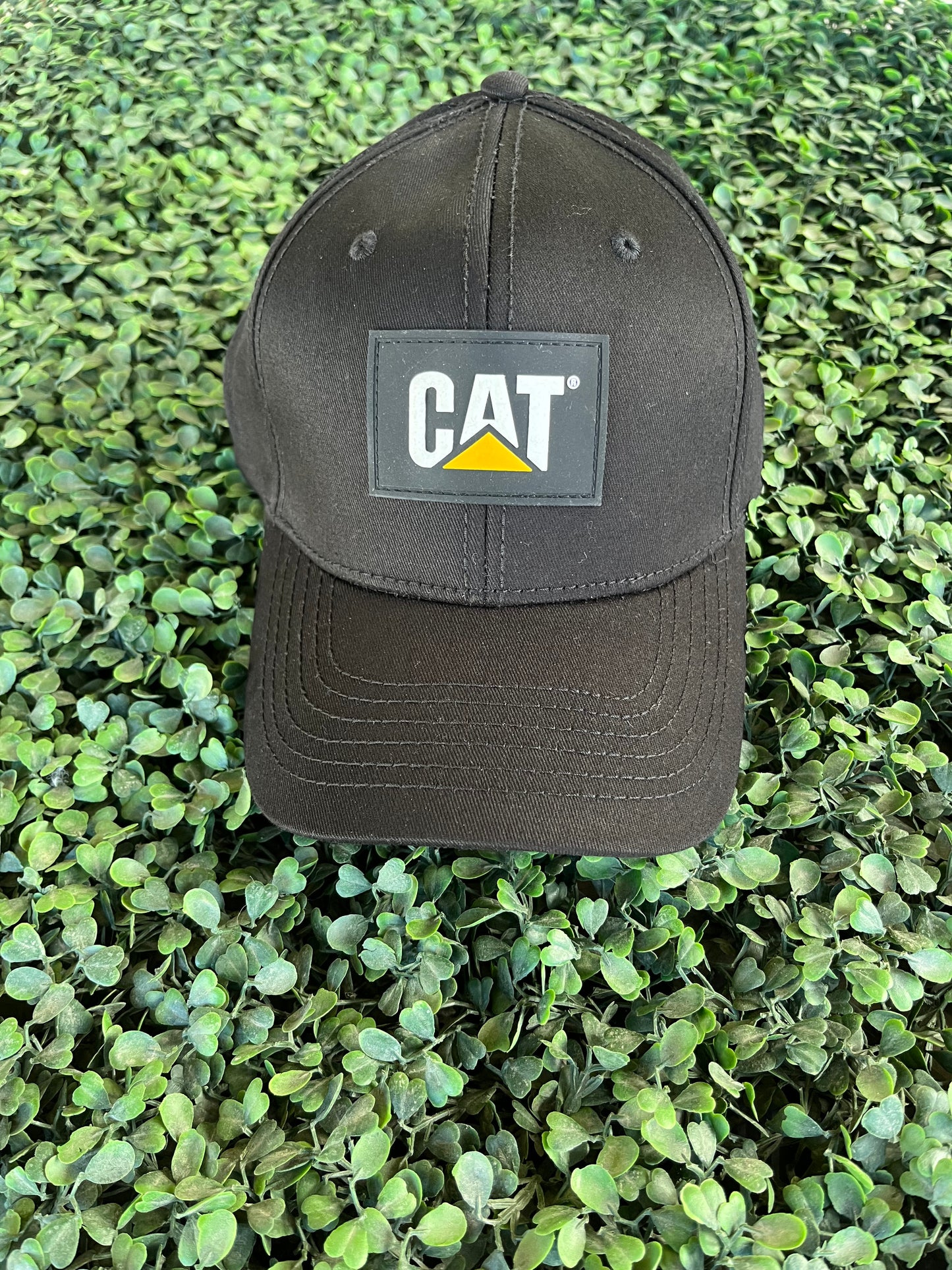 1090034.12369 Cat Logo Patch Cap Black