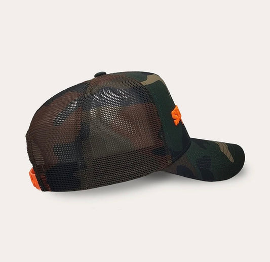 YSCAP24 STETSON TRUCKER CAP CAMO