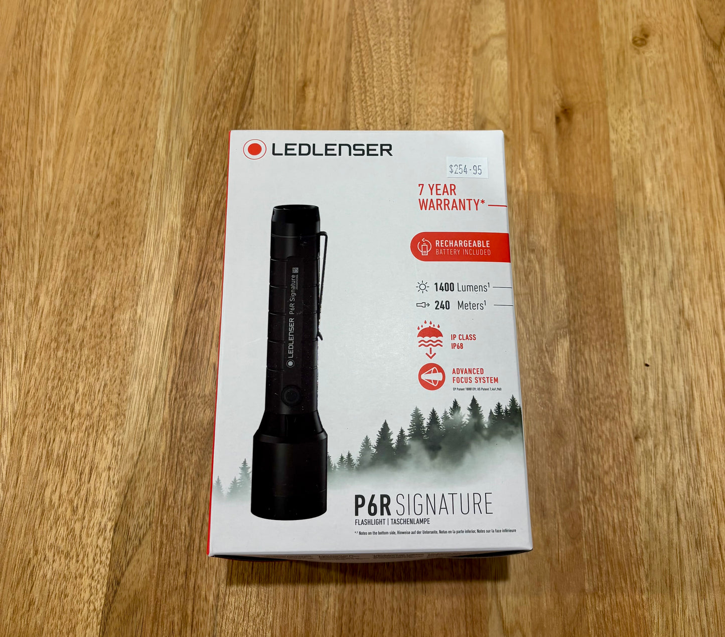 ZL502189 Ledlenser P6R Signature 1400ml Xtreme LED Waterproof Flashlight