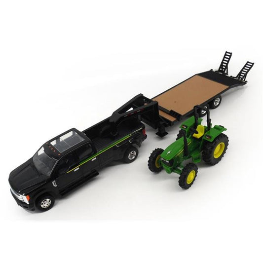 LP68113 John Deere 5075E Tractor, Trailer and Ford F350