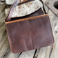 AE575 Ingrid hide leather crossbody Brown