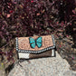 AE4310 Butterfly Leather & Hide Purse