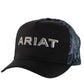 AC2219 Ariat Paisley Trucker Cap