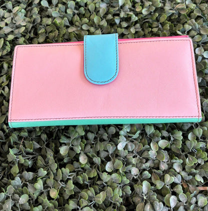 AE4113 Colour Drop Leather Purse
