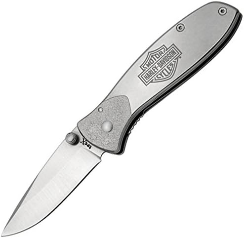 52083 Harley Davidson Tec X Tgas-L Linerlock 3 3/4 Pocket knife