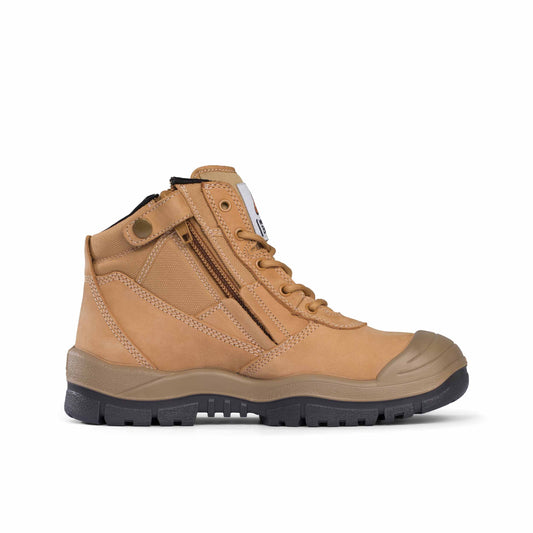 461050 Mongrel Boots Unisex ZipSider w/ scuff cap - Wheat