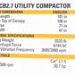 Diecast Cat CB2.7 Utility Compactor