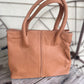 B71052TG Netherlands Hide and Leather handbag Gold foil and Tan