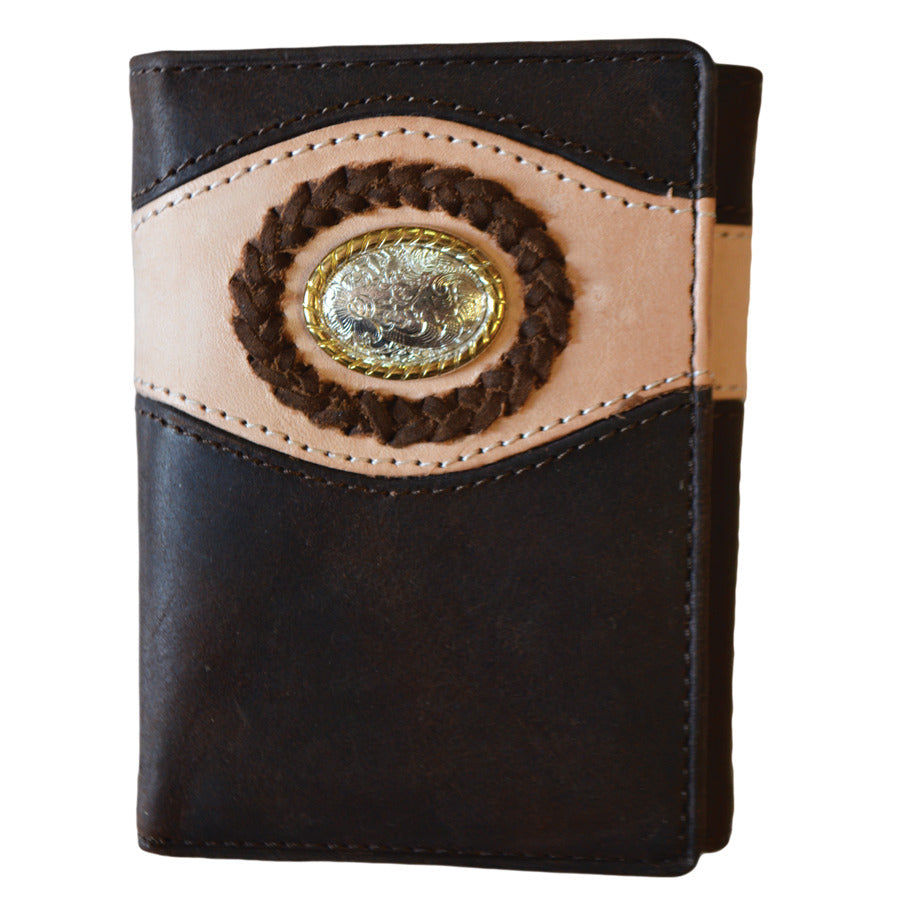 5008-C Brigalow Floral Concho Wallet