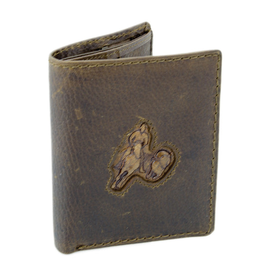 5010-B Brigalow Leather Distressed Campdrafter Wallet