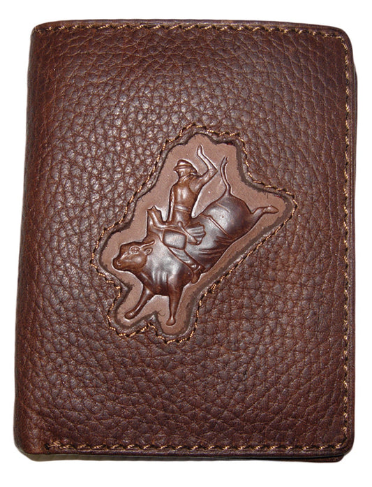 5017-B Brigalow Bull Rider Leather Wallet