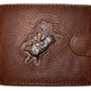 5017-E  Steerhead Men's Distressed Brown Wallet