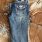 EBS687 GRACE IN LA Steer Head & Hide Jeans