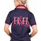 EL121 Hitchley & Harrow Loose fit polo Navy