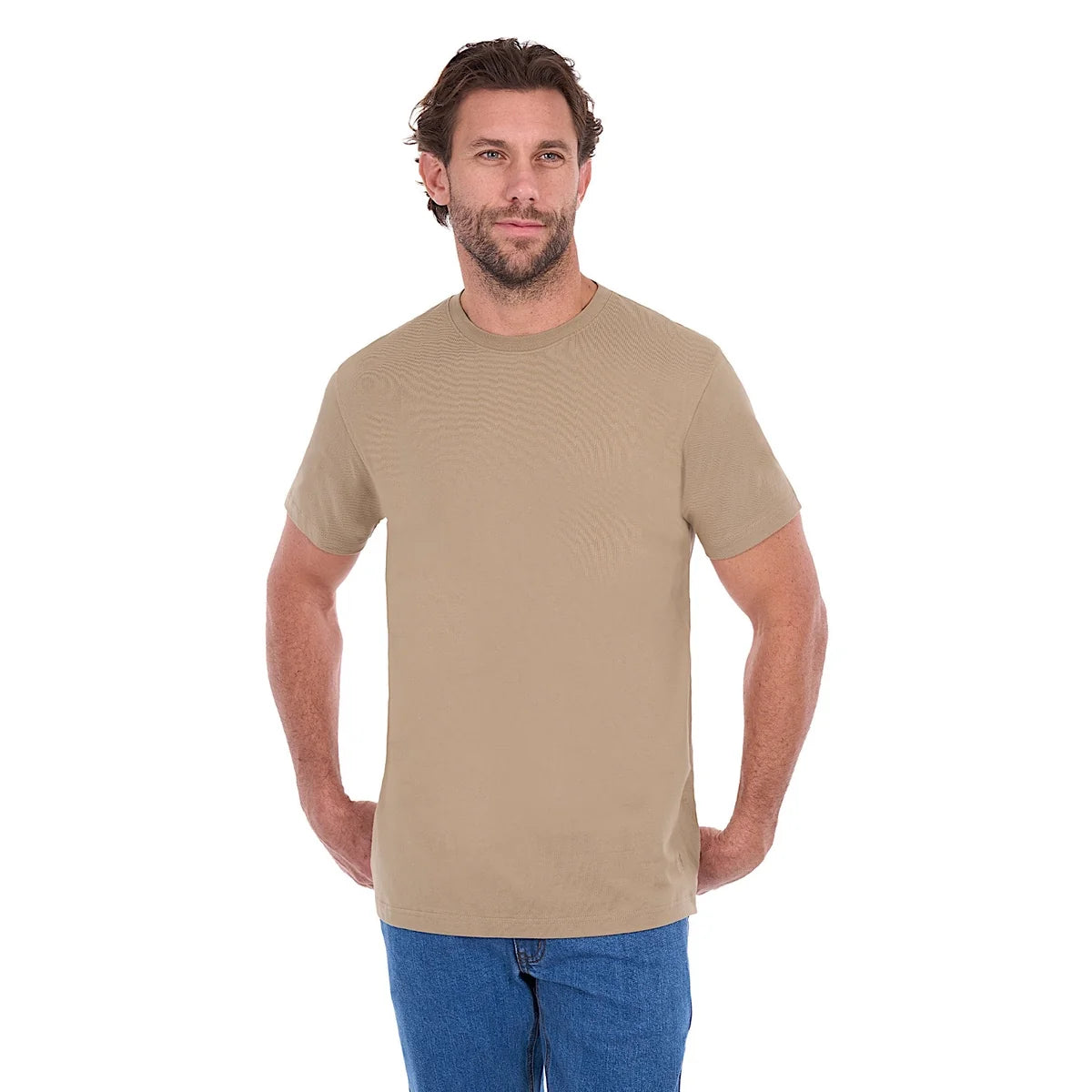 TCP1514051 Thomas Cook Men's Classic Fit tee Military Sand