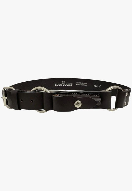 BL68DB Boss Cocky Ringer Belt 1.5in Brown