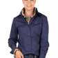 M2005 Hitchley & Harrow Fitted Arena Blouse White and Bright orange check