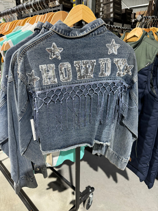 G0155JST USA Women's Howdy Denim Jacket