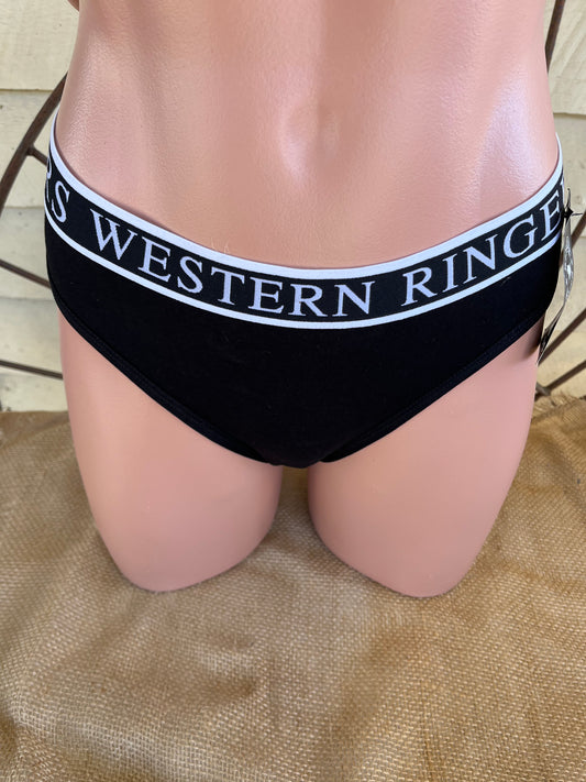 218117002BK Ringers Western Wms Black Underwear